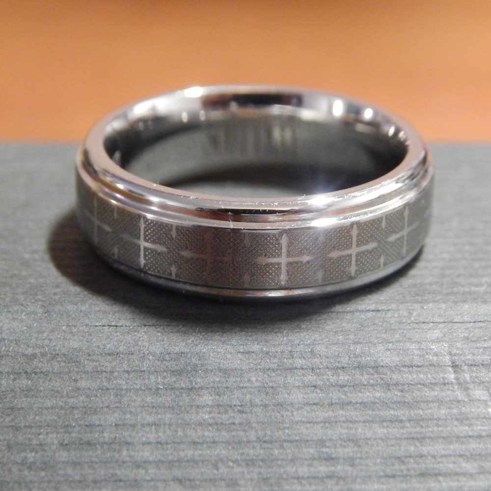 Men Scott Kay Ring Band Cobalt Collection - Picture 2 of 8